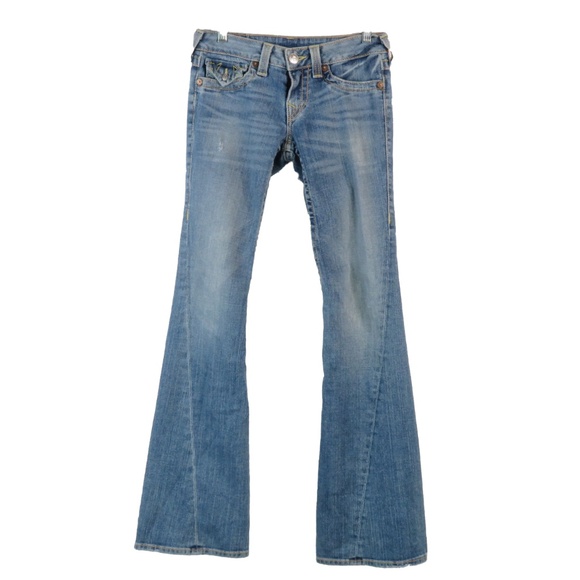 Per Owned Women's True Religion Jeans Size 27 Joey - Picture 2 of 6